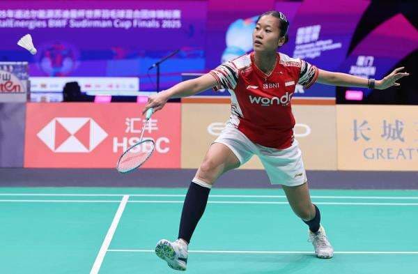 Hasil Piala Sudirman 2025: Bungkam Pusarla Sindhu, Putri KW Bawa Indonesia Samakan Skor 1-1 Hasil Piala Sudirman 2025: Bungkam Pusarla Sindhu, Putri KW Bawa Indonesia Samakan Skor 1-1