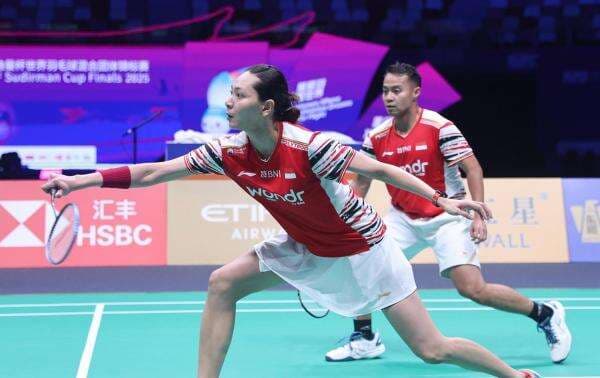Hasil Piala Sudirman 2025: Rehan/Gloria Kalah, Indonesia Tertinggal 0-1 dari India Hasil Piala Sudirman 2025: Rehan/Gloria Kalah, Indonesia Tertinggal 0-1 dari India