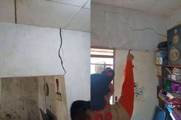 35 Rumah Rusak Imbas Gempa M 4,1 di Bogor 35 Rumah Rusak Imbas Gempa M 4,1 di Bogor