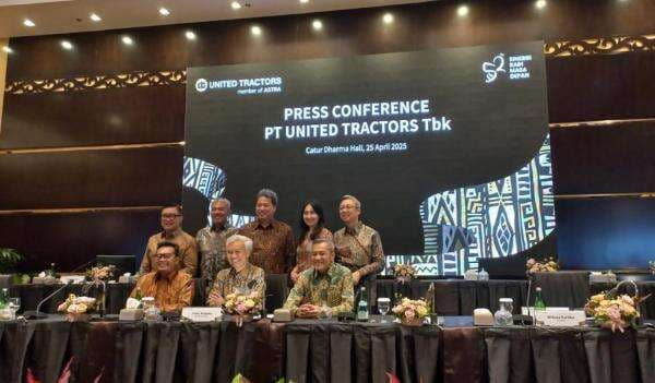 United Tractors Bagikan Dividen Rp7,81 Triliun, Setara Rp2.151 per Saham United Tractors Bagikan Dividen Rp7,81 Triliun, Setara Rp2.151 per Saham