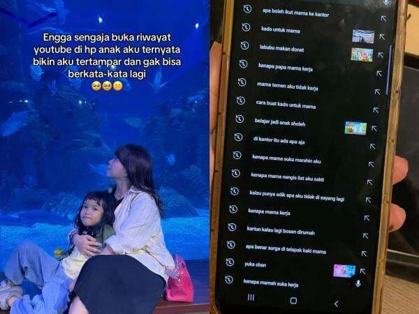 Momen Haru Ibu Lihat Riwayat Pencarian YouTube Anaknya: Kenapa Papa Mama Kerja? Momen Haru Ibu Lihat Riwayat Pencarian YouTube Anaknya: Kenapa Papa Mama Kerja?