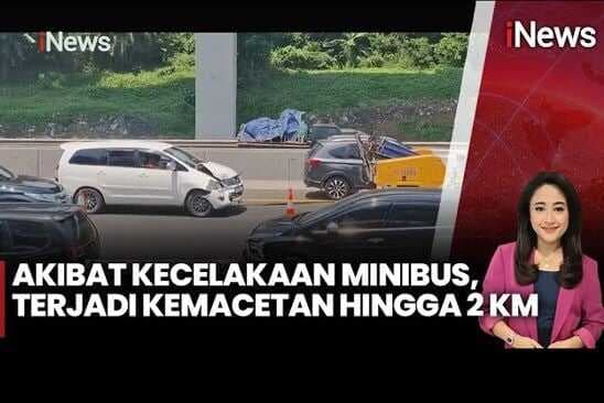 Tabrakan Beruntun 2 Mobil Pemudik di Tol Japek Picu Kemacetan hingga 2 Km Tabrakan Beruntun 2 Mobil Pemudik di Tol Japek Picu Kemacetan hingga 2 Km