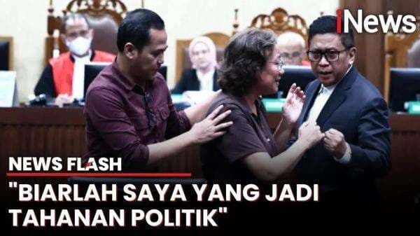 Menggebu-gebu! Sekjen PDIP Hasto: Saya Rela Ditahan, Asal Tio Bisa Berobat Menggebu-gebu! Sekjen PDIP Hasto: Saya Rela Ditahan, Asal Tio Bisa Berobat