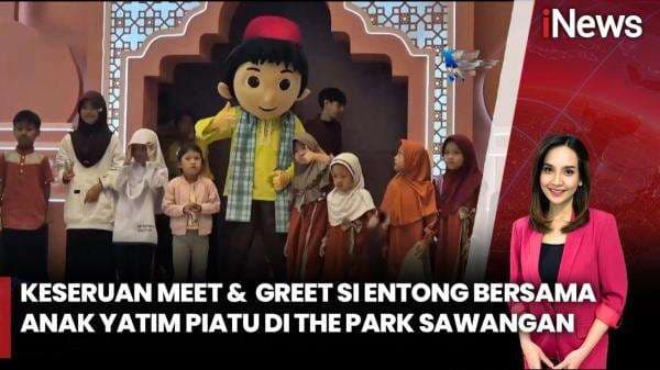 Entong Bawa Kegembiraan untuk Pengunjung dan 70 Anak Yatim Piatu di The Park Sawangan Entong Bawa Kegembiraan untuk Pengunjung dan 70 Anak Yatim Piatu di The Park Sawangan