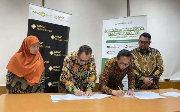 Dukung Program Beasiswa, MNC Asset Management dan Universitas Binawan Teken MoU Endowment Fund Dukung Program Beasiswa, MNC Asset Management dan Universitas Binawan Teken MoU Endowment Fund
