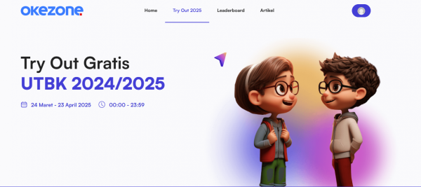 Ujian UTBK 2025 Dimulai 23 April, Yuk Ikuti Tryout Online Gratis Hanya di Okezone Ujian UTBK 2025 Dimulai 23 April, Yuk Ikuti Tryout Online Gratis Hanya di Okezone
