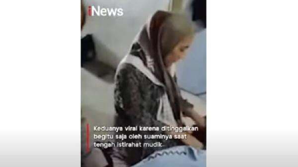 Kisah Pilu Istri dan Bayi Ditinggal Suami di Masjid saat Mudik kemudian Ditolong Polisi Kisah Pilu Istri dan Bayi Ditinggal Suami di Masjid saat Mudik kemudian Ditolong Polisi